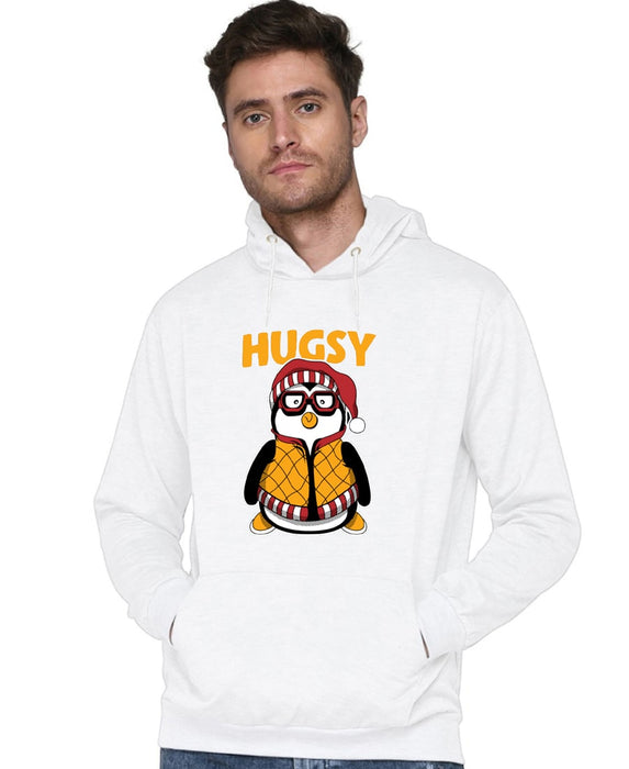 SXV STYLE Unisex Printed Hoodie : HUGSY