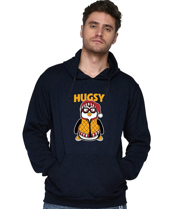 SXV STYLE Unisex Printed Hoodie : HUGSY