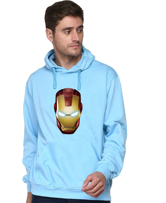 SXV STYLE Unisex Printed Hoodie : Iron man