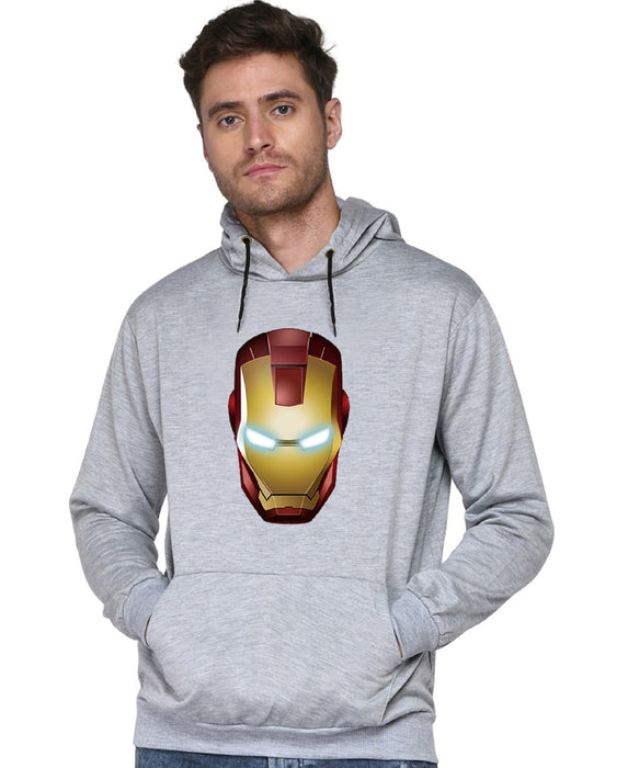 SXV STYLE Unisex Printed Hoodie : Iron man