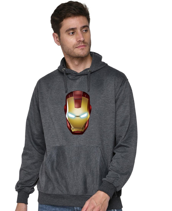 SXV STYLE Unisex Printed Hoodie : Iron man