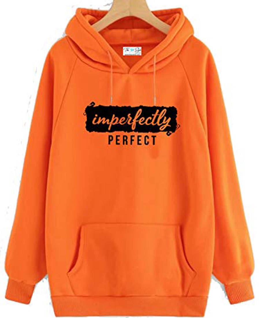 SXV Style Unisex Hoodie with Print: IMPERFECTLY Perfect