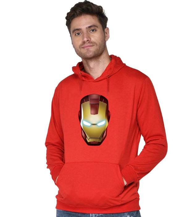 SXV STYLE Unisex Printed Hoodie : Iron man