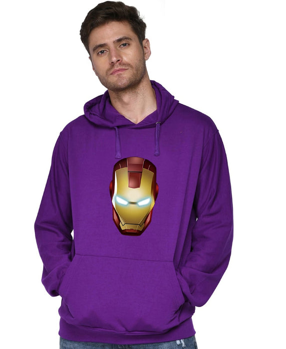 SXV STYLE Unisex Printed Hoodie : Iron man