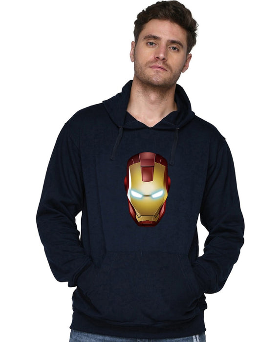 SXV STYLE Unisex Printed Hoodie : Iron man