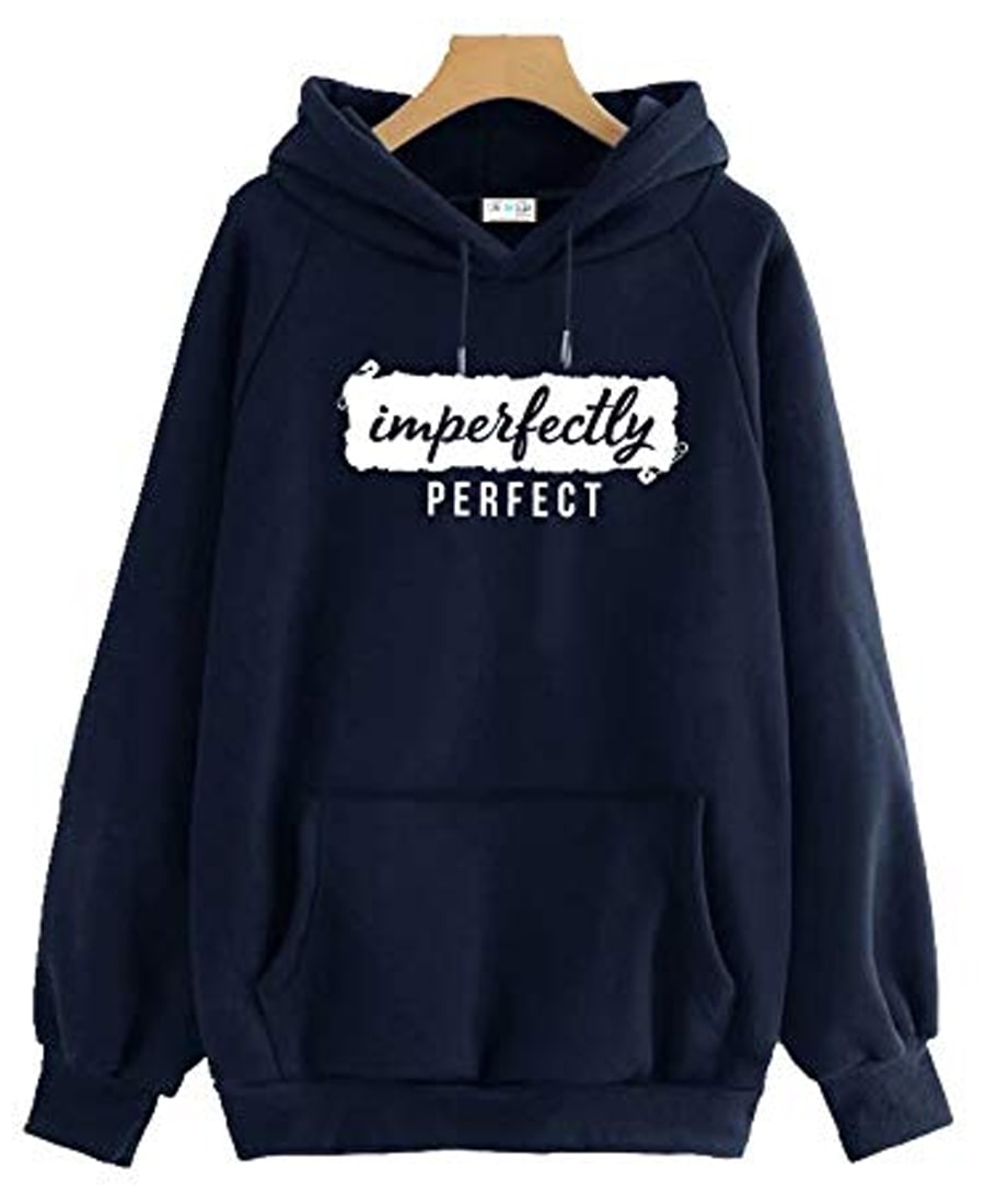 SXV Style Unisex Hoodie with Print: IMPERFECTLY Perfect