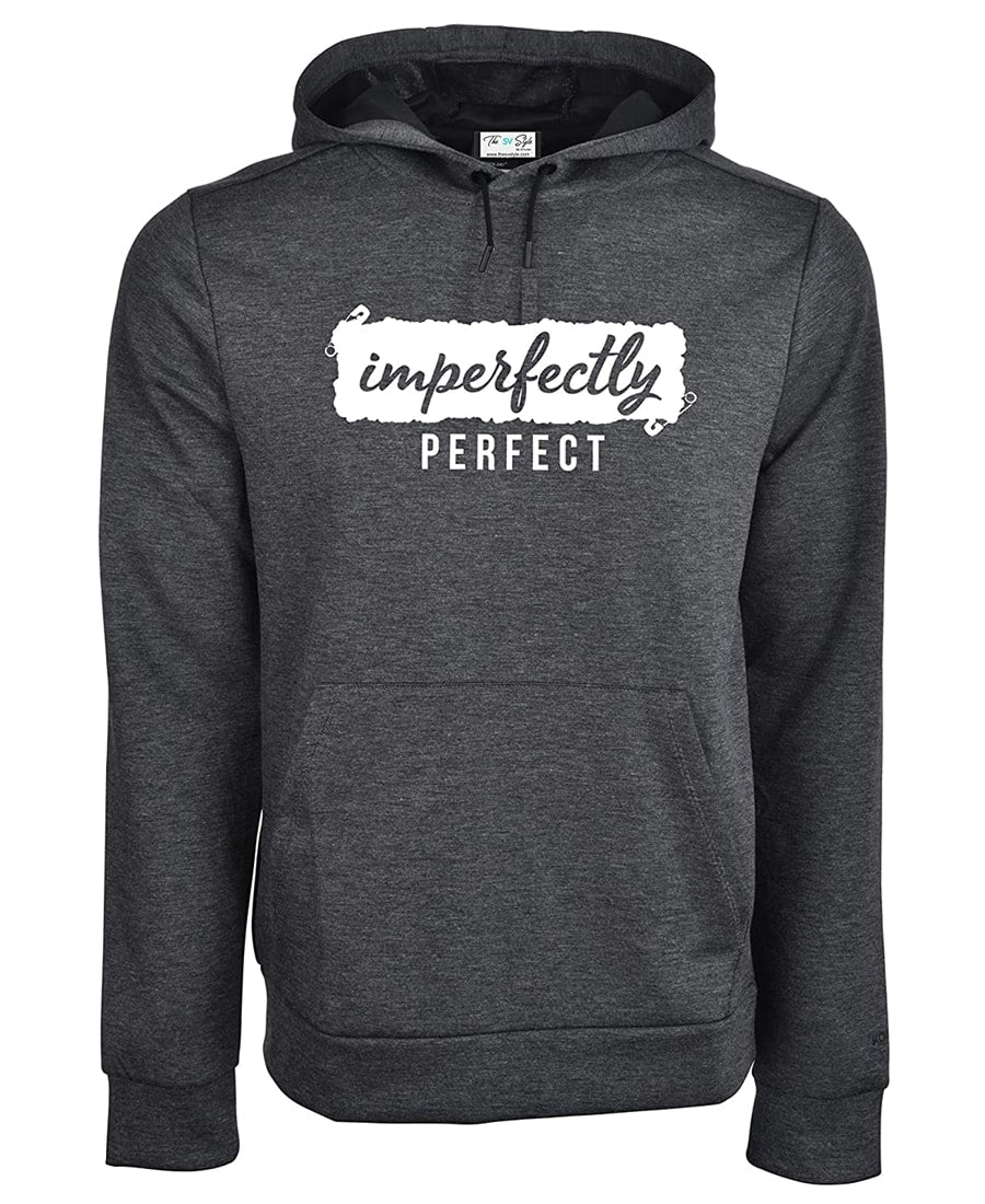 SXV Style Unisex Hoodie with Print: IMPERFECTLY Perfect