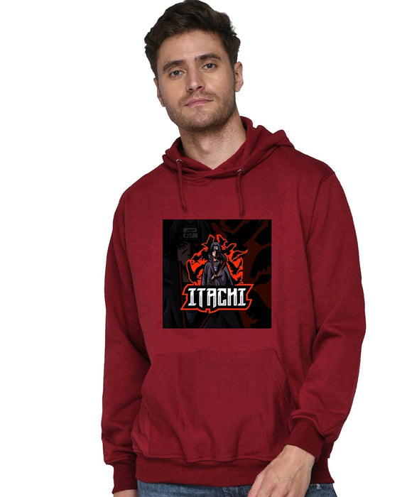 SXV STYLE Unisex Printed Hoodie : Itachi