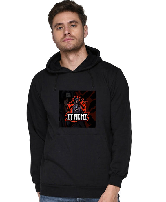 SXV STYLE Unisex Printed Hoodie : Itachi