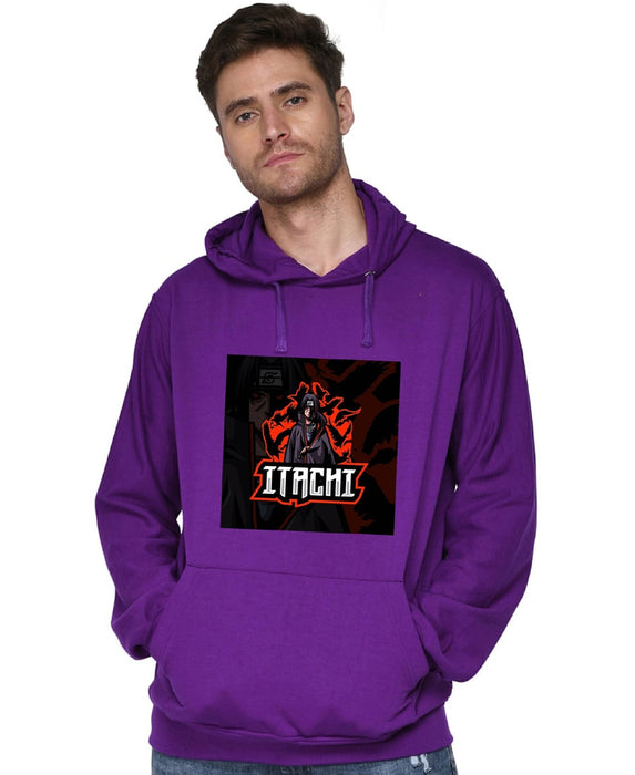 SXV STYLE Unisex Printed Hoodie : Itachi