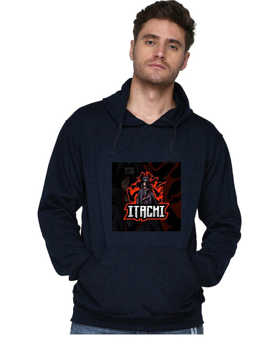 SXV STYLE Unisex Printed Hoodie : Itachi