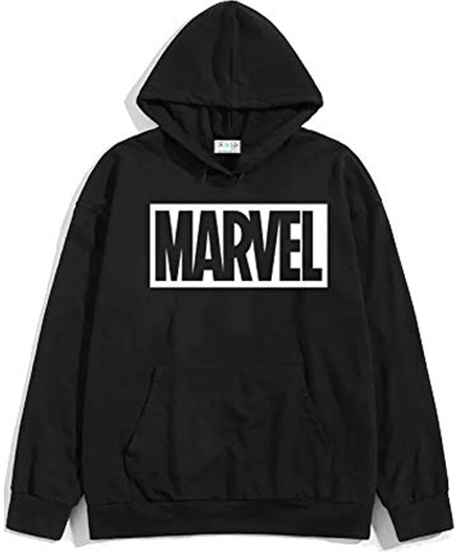 SXV STYLE Unisex Printed Hoodie : MARVEL