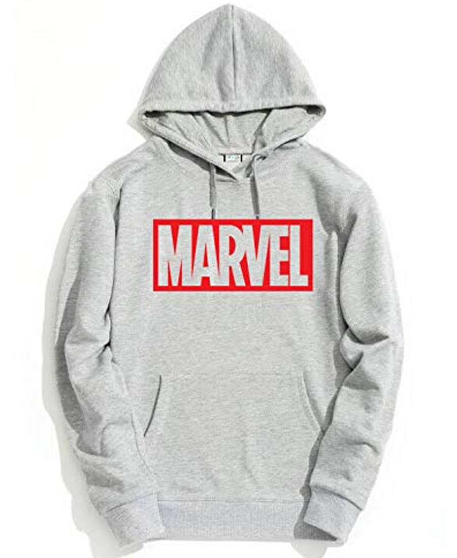 SXV STYLE Unisex Printed Hoodie : MARVEL