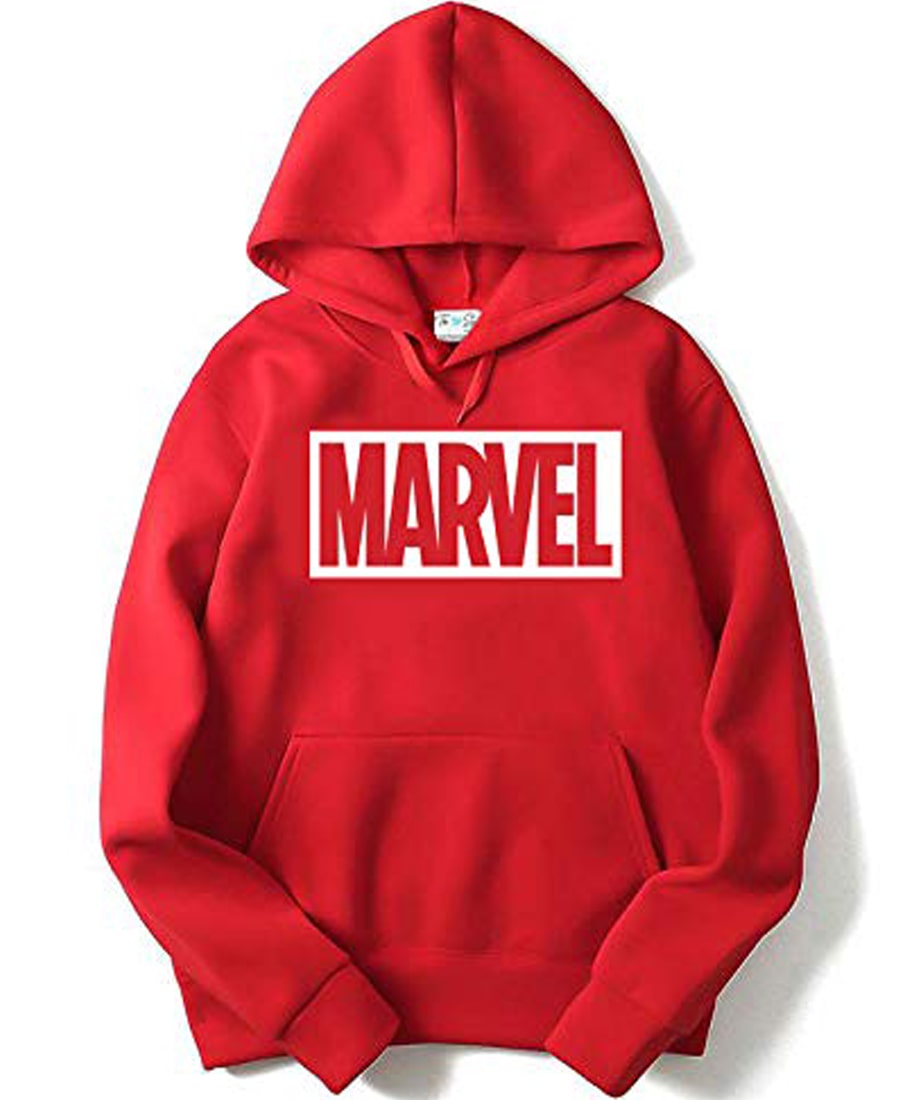 SXV STYLE Unisex Printed Hoodie : MARVEL