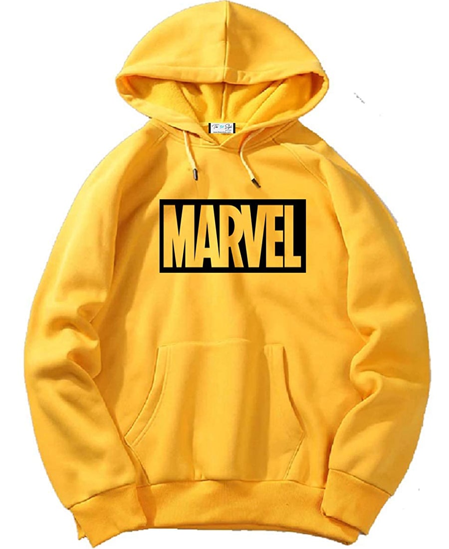 SXV STYLE Unisex Printed Hoodie : MARVEL