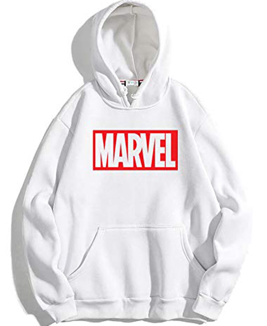 SXV STYLE Unisex Printed Hoodie : MARVEL