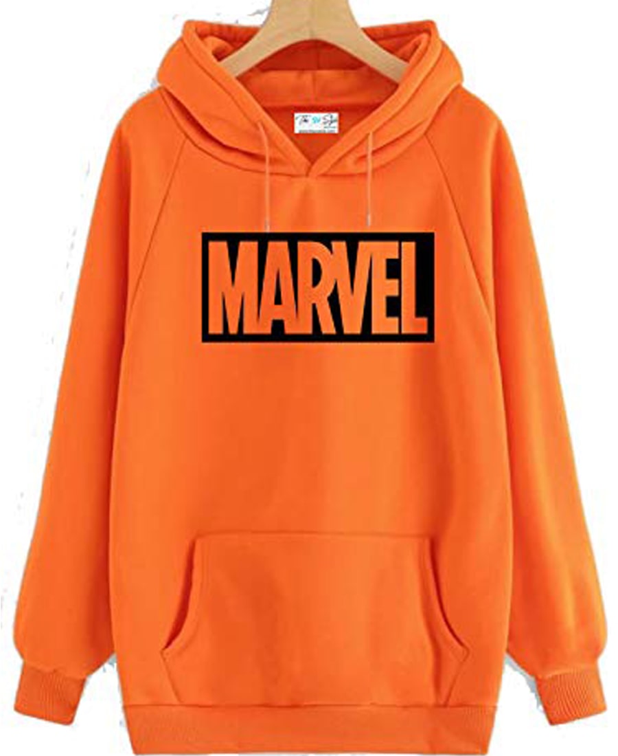 SXV STYLE Unisex Printed Hoodie : MARVEL