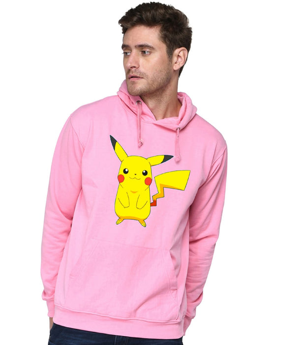 SXV STYLE Unisex Printed Hoodie :Pikachu