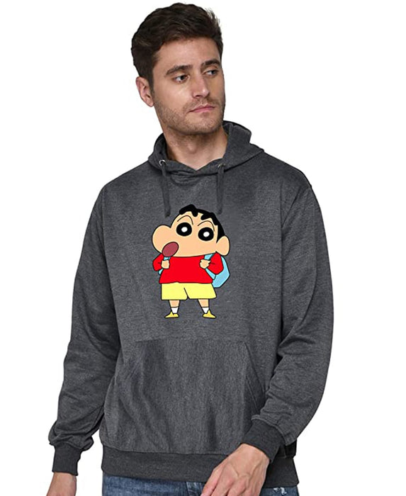 SXV STYLE The Unisex Printed Hoodie : Shinchan