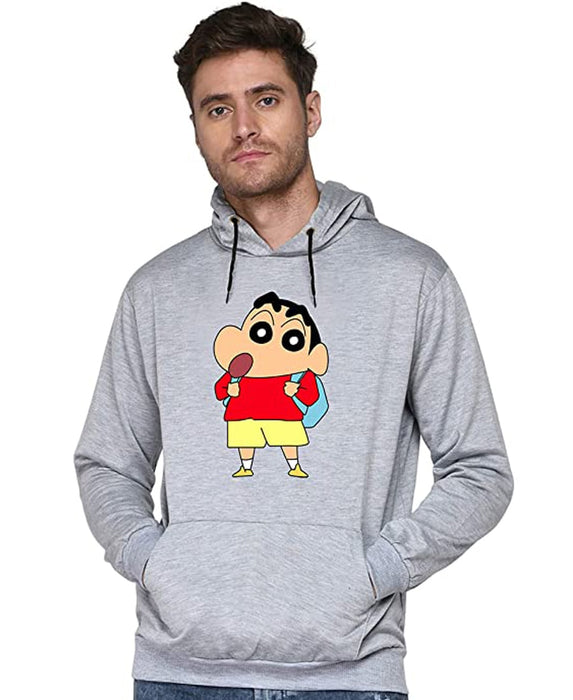 SXV STYLE The Unisex Printed Hoodie : Shinchan