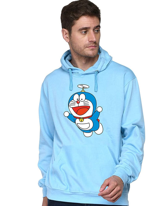 SXV STYLE Unisex Printed Hoodie : Doraemon