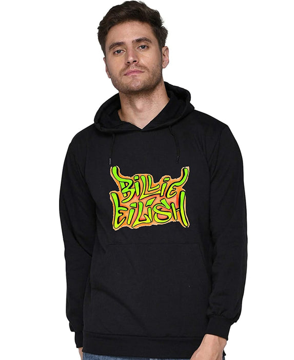 SXV STYLE Unisex Printed Hoodie : Billie eilish