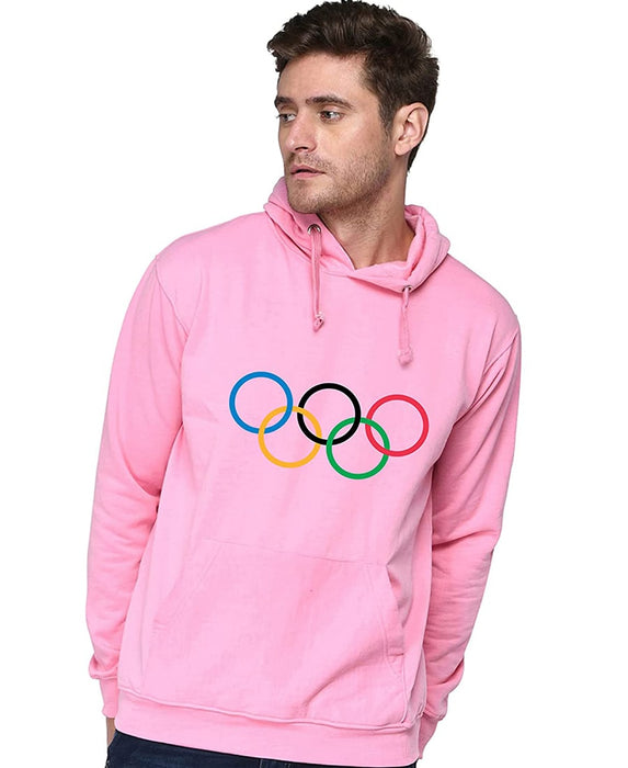 SXV STYLE Unisex Printed Hoodie : Olympic-Rings