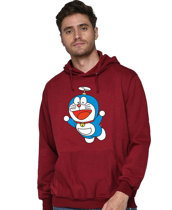 SXV STYLE Unisex Printed Hoodie : Doraemon