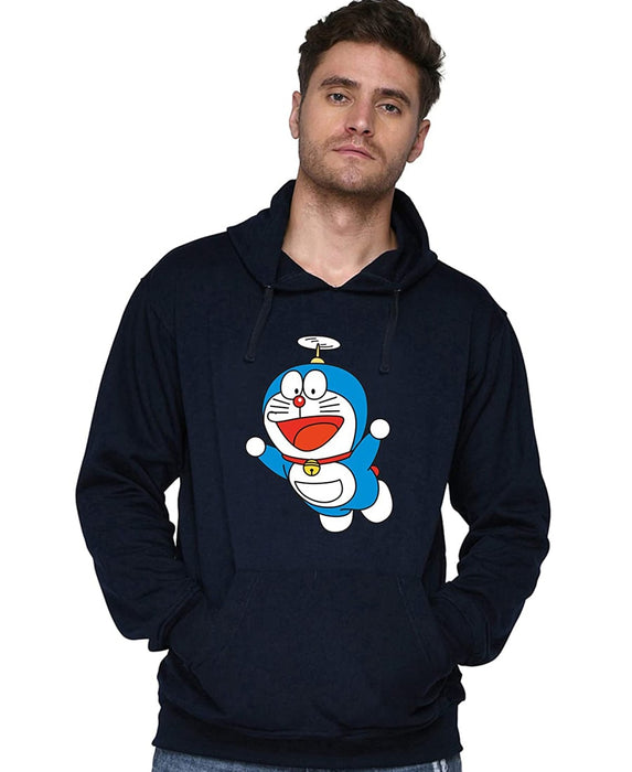 SXV STYLE Unisex Printed Hoodie : Doraemon