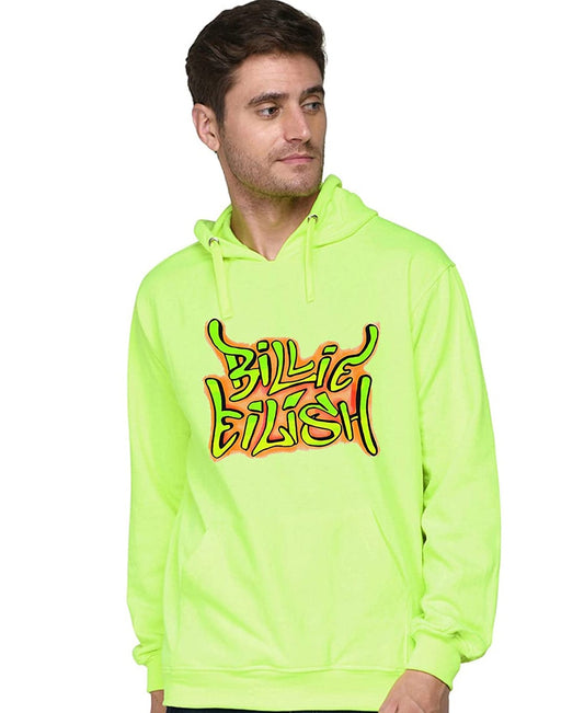 SXV STYLE Unisex Printed Hoodie : Billie eilish