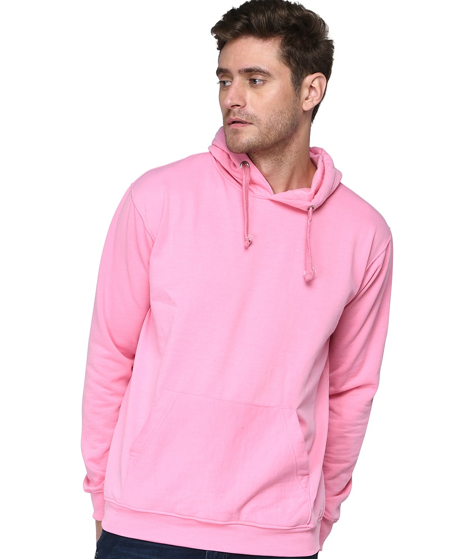 Pink hotsell plain hoodie