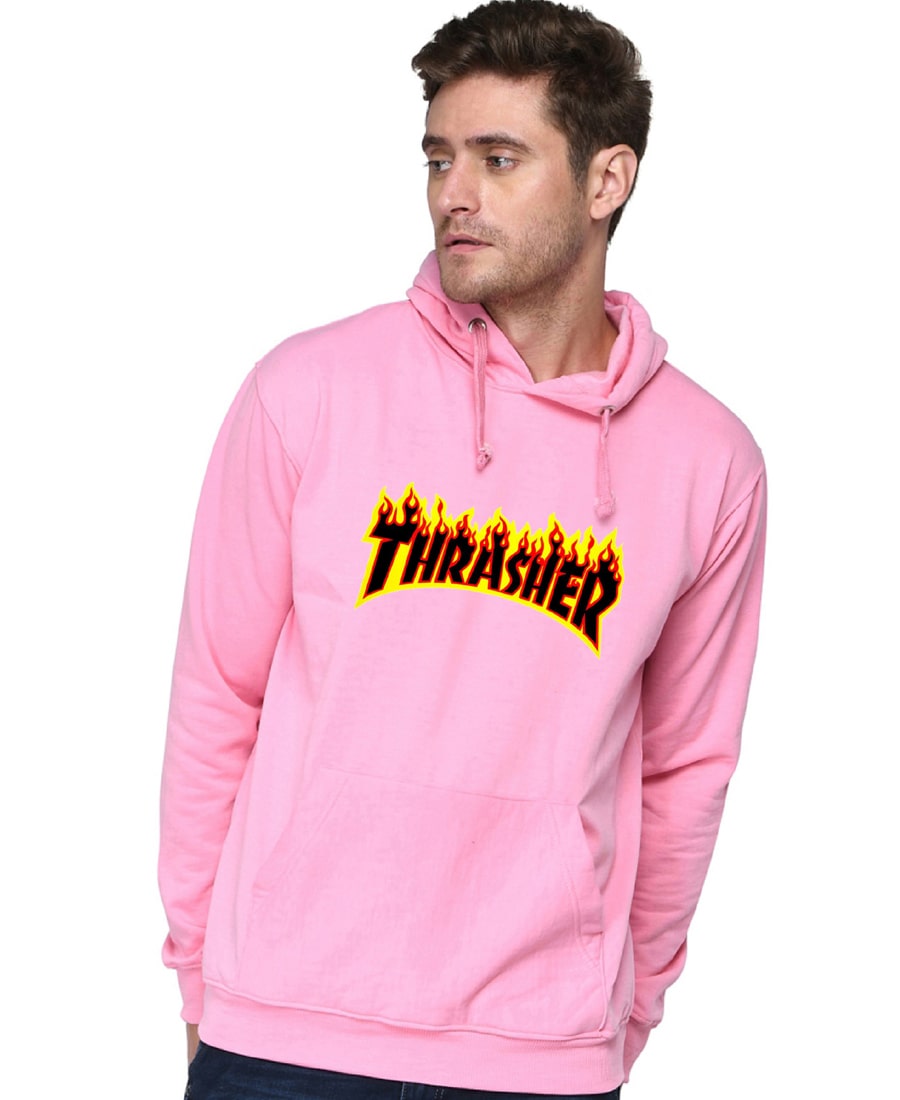 SXV STYLE Unisex Printed Hoodie : Thrasher