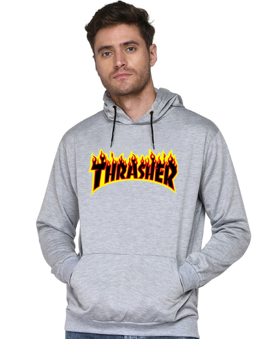 SXV STYLE Unisex Printed Hoodie : Thrasher