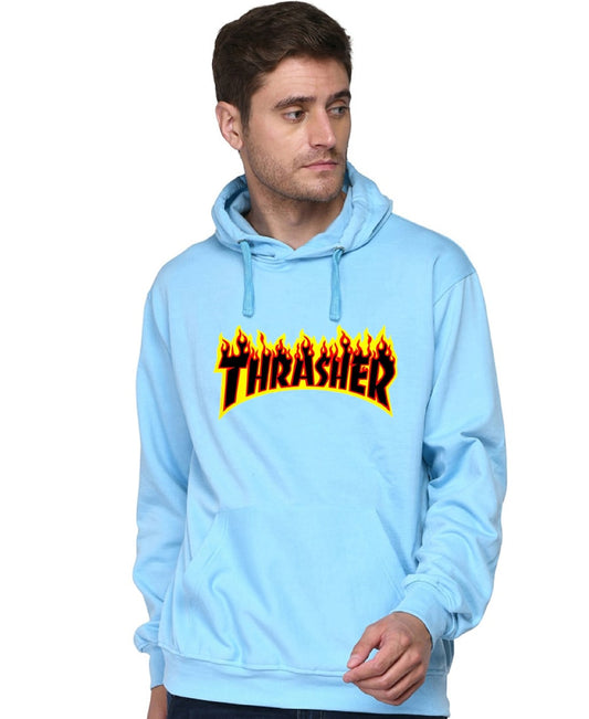 SXV STYLE Unisex Printed Hoodie : Thrasher