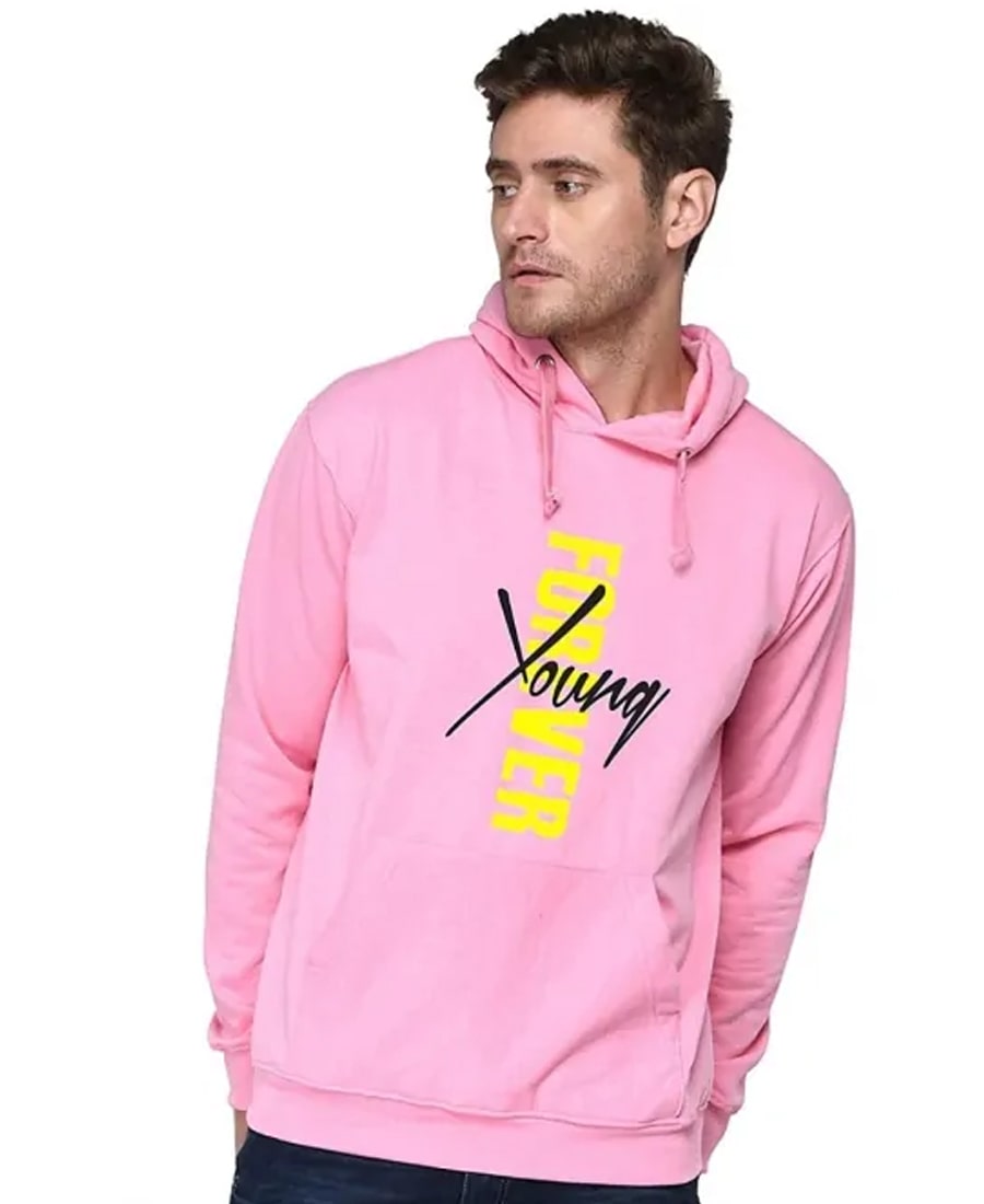 SXV STYLE Unisex Printed Hoodie : Forever Young 2