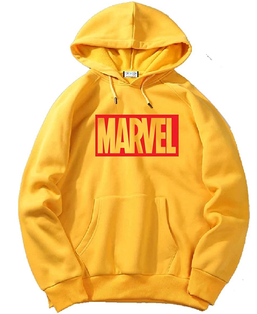 SXV STYLE Unisex Printed Hoodie : MARVEL