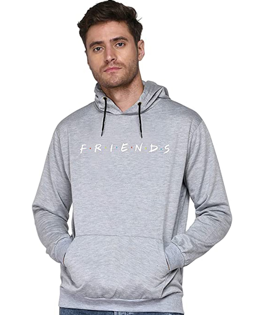 SXV STYLE Unisex Printed Hoodie : F-R-I-E-N-D-S