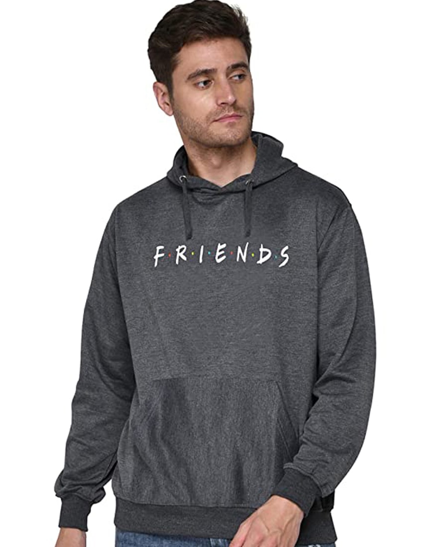 SXV STYLE Unisex Printed Hoodie : F-R-I-E-N-D-S