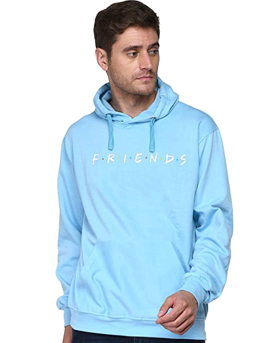 SXV STYLE Unisex Printed Hoodie : F-R-I-E-N-D-S