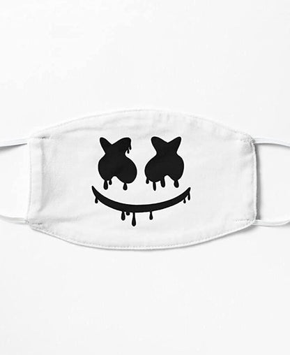 SXVMarshmello drunked_ Printed unisex cotton Face mask For Face (Pack of 3)