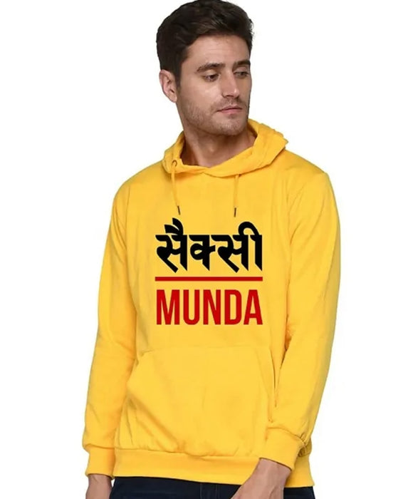 SXV STYLE Unisex Printed Hoodie : Sexy MUNDA