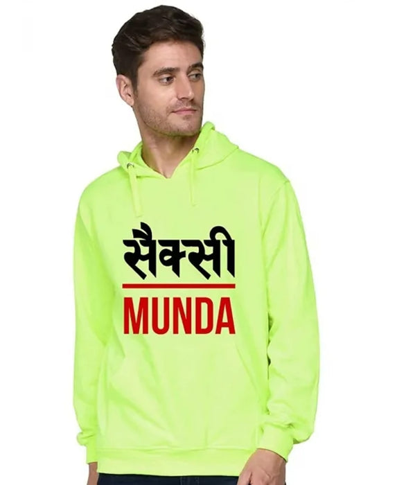 SXV STYLE Unisex Printed Hoodie : Sexy MUNDA