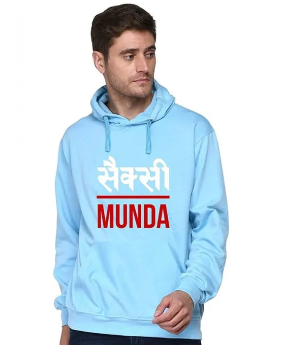 SXV STYLE Unisex Printed Hoodie : Sexy MUNDA