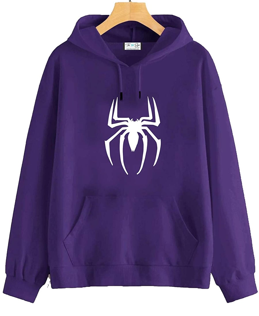 SXV Style PRINTED HOODIE : SPIDER/Hoodie for men & women/Warm Hoodie