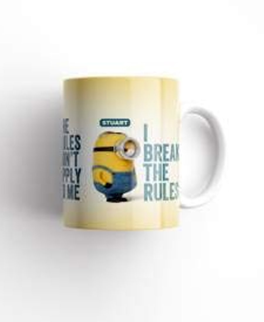 SXV STYLE Printed Ceramic Coffee Mug : Minions