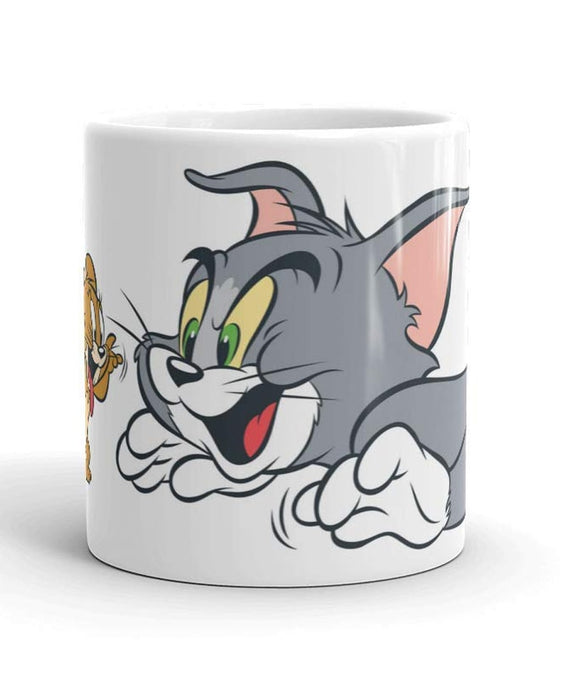 SXV STYLE Printed Ceramic Coffee Mug : Tom & Jerry