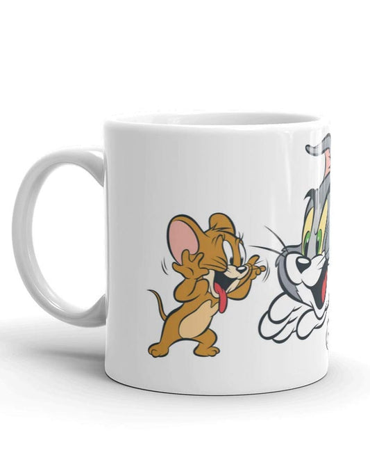 SXV STYLE Printed Ceramic Coffee Mug : Tom & Jerry