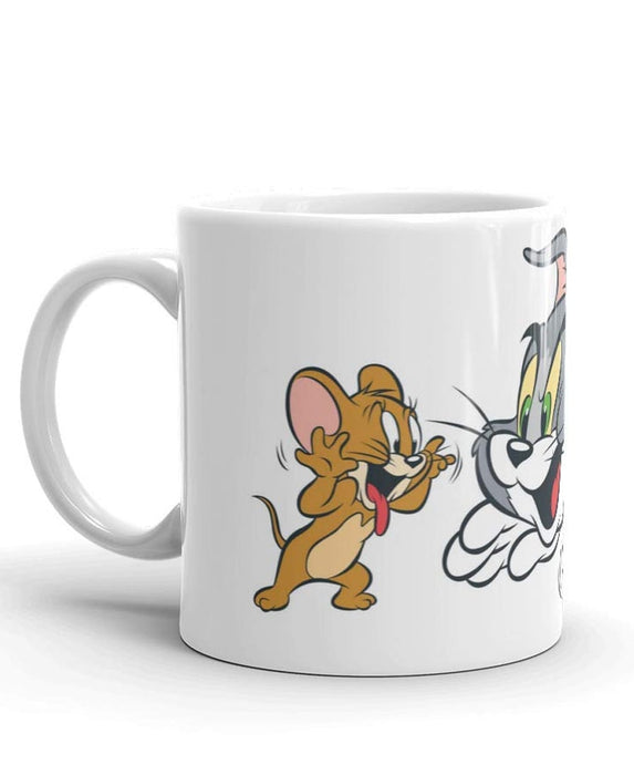 SXV STYLE Printed Ceramic Coffee Mug : Tom & Jerry